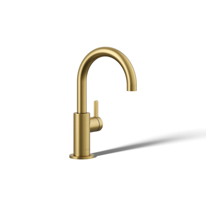 KOHLER K-28291 Components Beverage faucet, vibrant brushed moderne brass - view 3
