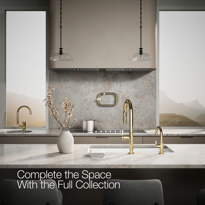 KOHLER K-28291 Components Beverage faucet, vibrant french gold - view 2