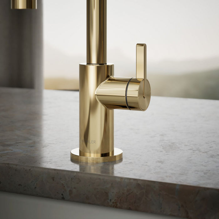 KOHLER K-28291 Components Beverage faucet, vibrant french gold - view 5
