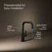KOHLER K-28292 Components Beverage faucet, matte black - view 3