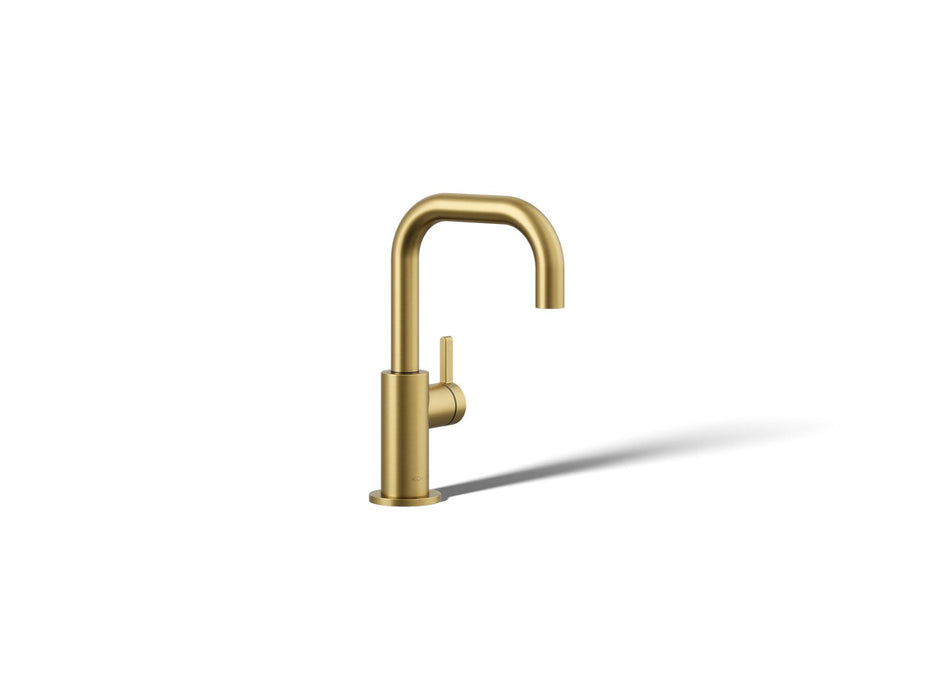 KOHLER K-28292 Components Beverage faucet, vibrant brushed moderne brass