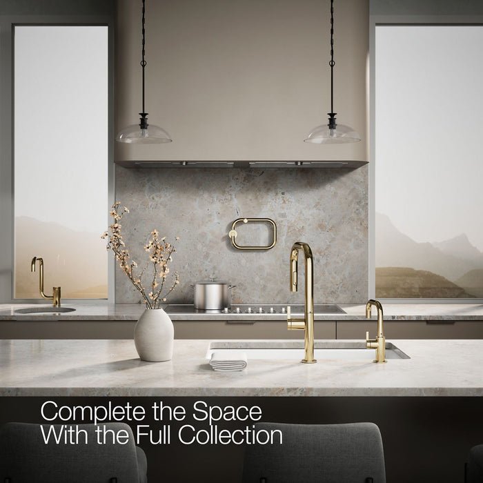 KOHLER K-28292 Components Beverage faucet, vibrant french gold - view 2