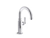KOHLER K-28357 Edalyn by Studio McGee Single-handle bar sink faucet, polished chrome