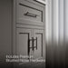 KOHLER K-28379-ASB Quo 24" Bathroom Vanity Cabinet with Sink and Quartz Top, Mohair Grey - Detail image of a product feature