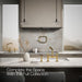 KOHLER K-28665-3 Billet Two-hole bridge kitchen sink faucet with side sprayer, vibrant brushed moderne brass - view 4