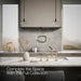 KOHLER K-28665-3 Billet Two-hole bridge kitchen sink faucet with side sprayer, vibrant french gold - view 4