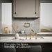 KOHLER K-28665-9 Billet Two-hole bridge kitchen sink faucet with side sprayer, vibrant brushed moderne brass - view 4