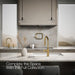 KOHLER K-28669-3 Billet Pull-down kitchen sink faucet with two-function sprayhead, vibrant brushed moderne brass - view 5