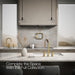 KOHLER K-28671-9 Billet Pull-down kitchen sink faucet with two-function sprayhead, vibrant brushed moderne brass - view 5