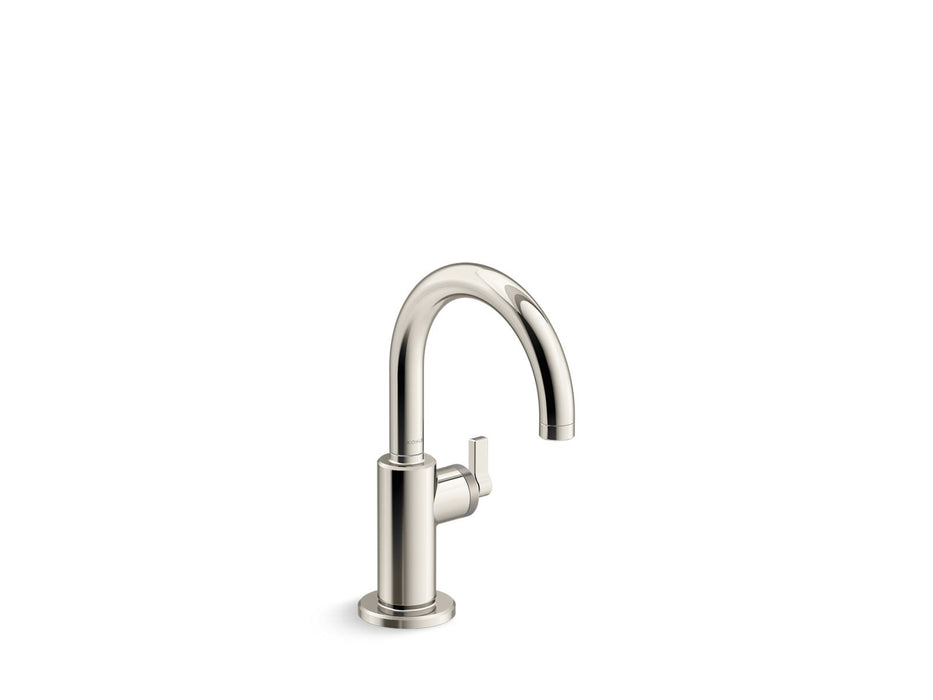 KOHLER K-28676 Billet Beverage faucet, vibrant polished nickel