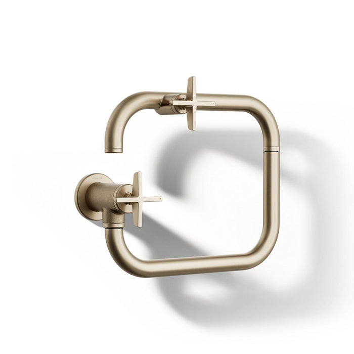 KOHLER K-28678-3 Billet Wall-mount pot filler, vibrant brushed bronze - view 5