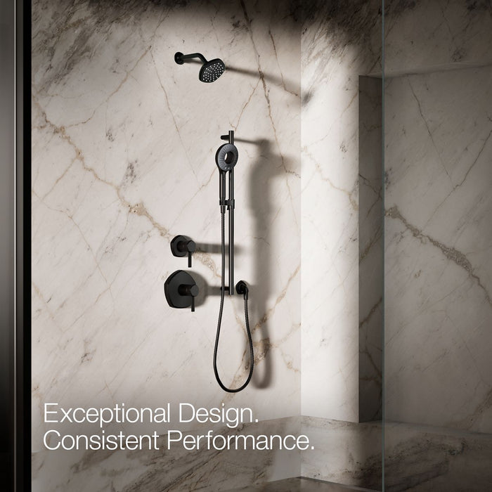 KOHLER K-28681-G SpaViva Two-function handshower, 1.75 gpm, matte black - view 5