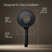 KOHLER K-28681 SpaViva™ Two-function Handshower, 2.5 GPM, matte black - view 5