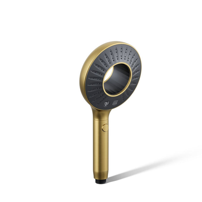 KOHLER K-28681 SpaViva™ Two-function Handshower, 2.5 GPM, vibrant brushed moderne brass - view 2