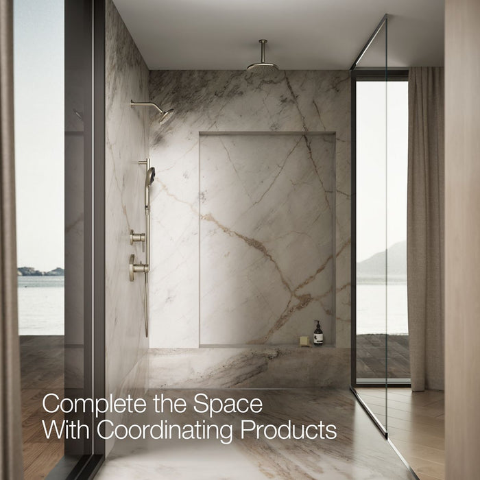 KOHLER K-28681 SpaViva™ Two-function Handshower, 2.5 GPM, vibrant brushed nickel - view 5