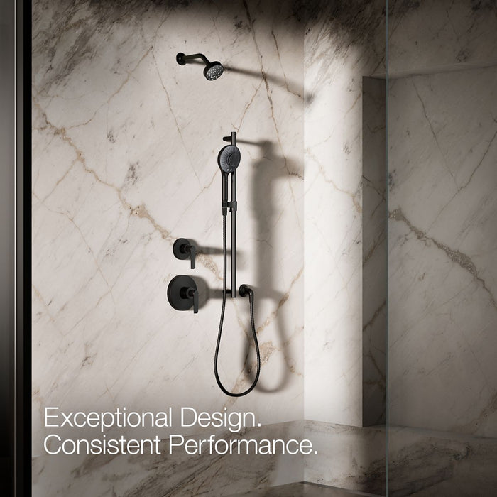 KOHLER K-28682 SpaViva™ Two-function Handshower with All-in-one Cleansing Device, 2.5 GPM, matte black - view 3