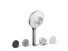 KOHLER K-28682 SpaViva™ Two-function Handshower with All-in-one Cleansing Device, 2.5 GPM, polished chrome