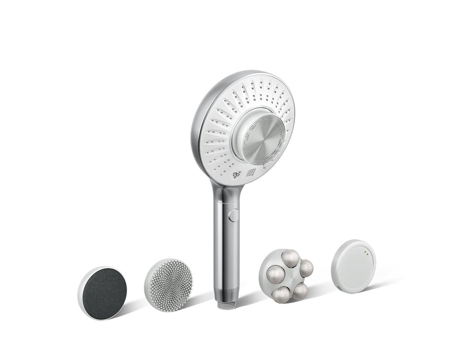 KOHLER K-28682 SpaViva™ Two-function Handshower with All-in-one Cleansing Device, 2.5 GPM, polished chrome