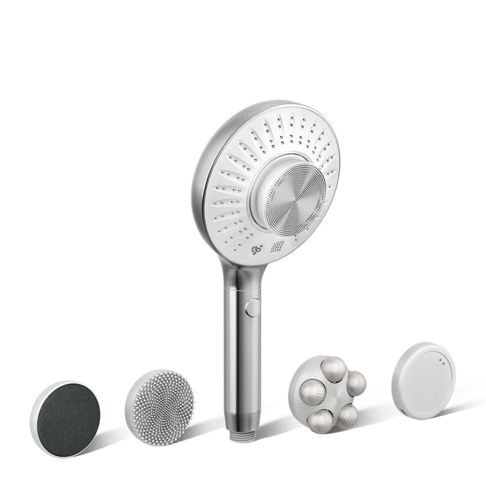 KOHLER K-28682 SpaViva™ Two-function Handshower with All-in-one Cleansing Device, 2.5 GPM, polished chrome - view 3