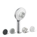 KOHLER K-28682 SpaViva™ Two-function Handshower with All-in-one Cleansing Device, 2.5 GPM, polished chrome - view 3