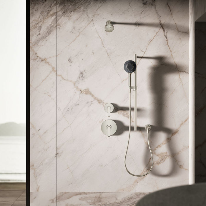 KOHLER K-28682 SpaViva™ Two-function Handshower with All-in-one Cleansing Device, 2.5 GPM, vibrant brushed nickel - view 2