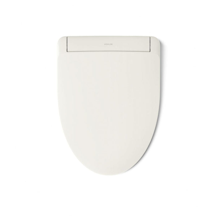 KOHLER K-28821 PureWash E930 Elongated bidet toilet seat with remote control, biscuit - view 2