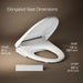KOHLER K-28821 PureWash E930 Elongated bidet toilet seat with remote control, white - view 5
