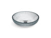 KOHLER K-28824 Salute 15" round vessel bathroom sink, no overflow, ice