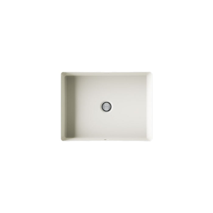 KOHLER K-2882 Verticyl 19-3/4" rectangular undermount bathroom sink, biscuit - view 3