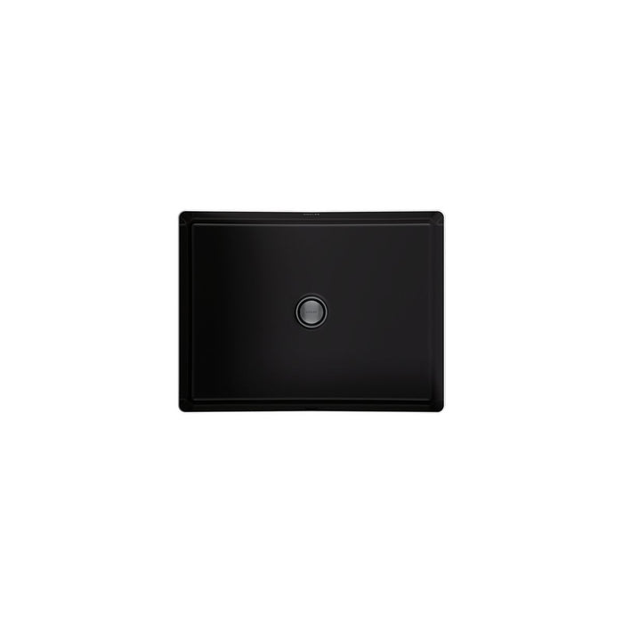 KOHLER K-2882 Verticyl 19-3/4" rectangular undermount bathroom sink, black black - view 3