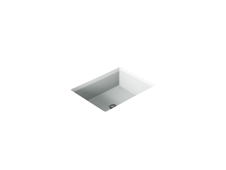 KOHLER K-2882 Verticyl 19-3/4" rectangular undermount bathroom sink, ice grey