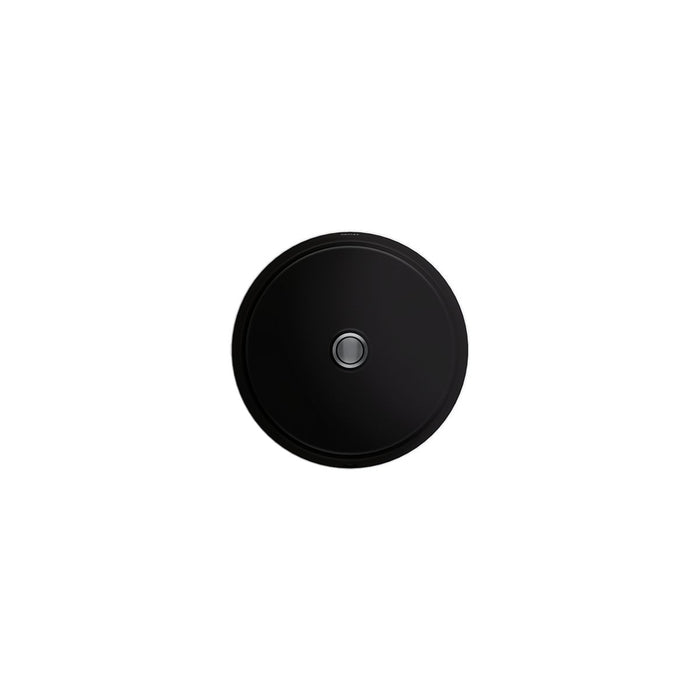 KOHLER K-2883 Verticyl 15-3/4" round undermount bathroom sink, black black - view 3