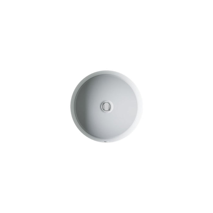 KOHLER K-2883 Verticyl 15-3/4" round undermount bathroom sink, ice grey - view 3