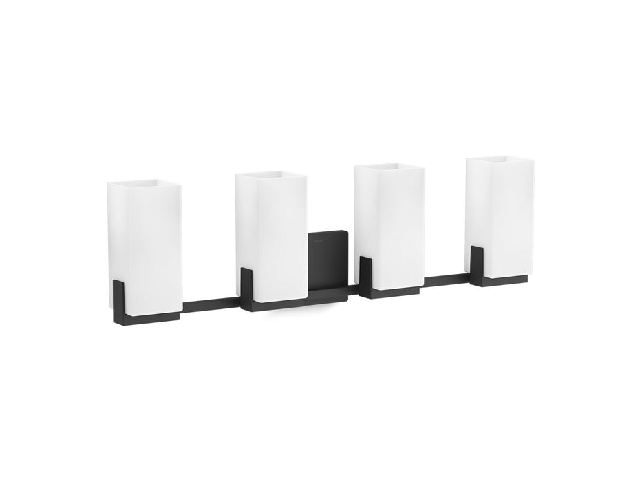 KOHLER K-28973-SC04 Honesty Four-light sconce, matte black