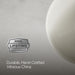 KOHLER K-29000 Caxton 16-1/4" round undermount bathroom sink, no overflow, biscuit - view 2