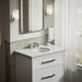 KOHLER K-29000 Caxton 16-1/4" round undermount bathroom sink, no overflow, white - view 4