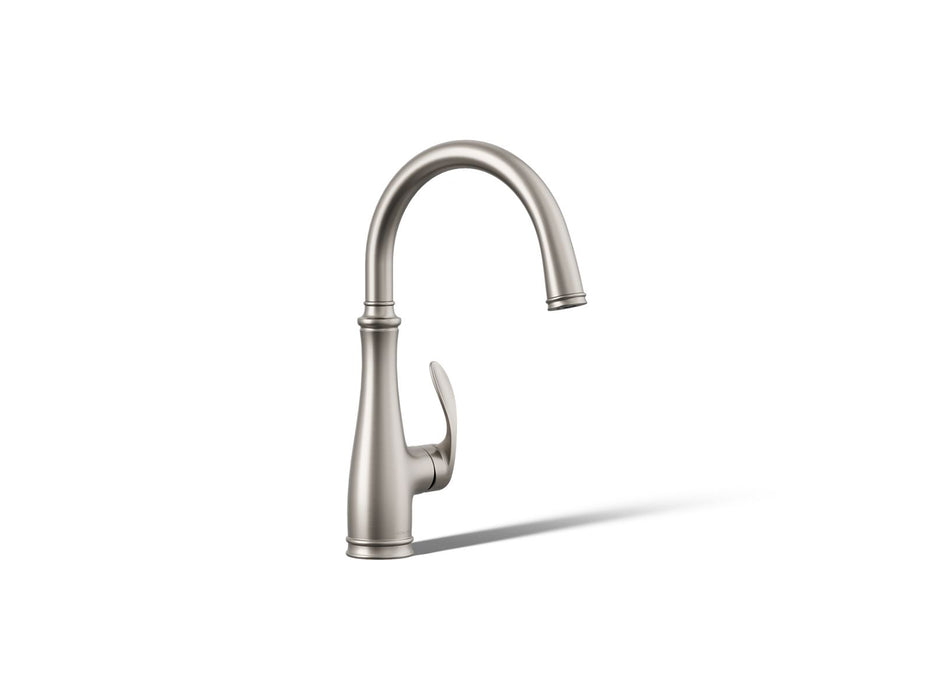 KOHLER K-29107 Bellera Single-handle bar sink faucet, vibrant stainless