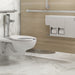KOHLER K-29154-LWW Clean Haven Hygiene Station with Dual Toilet Paper Dispenser, Left Mount