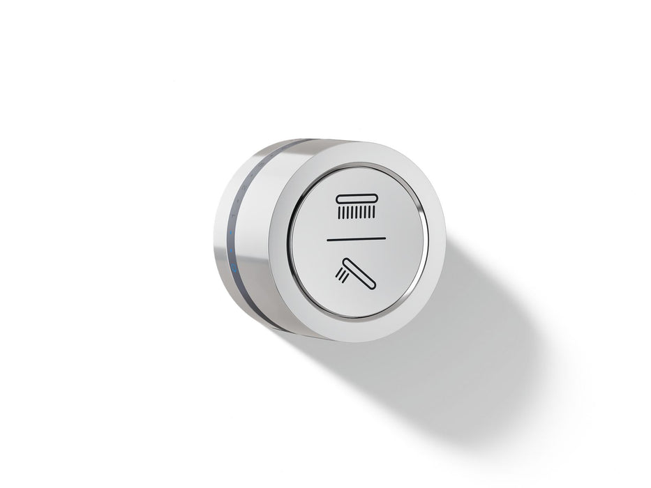 KOHLER K-29202-E DTV Mode Dual-outlet shower digital interface with eco-mode diverter, polished chrome