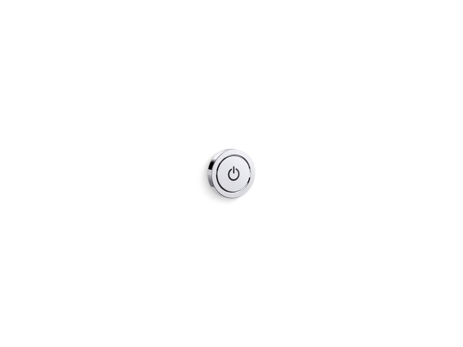 KOHLER K-29203 DTV Remote on/off button for digital thermostatic valve, polished chrome