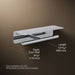 KOHLER K-29224 Kumin Covered double toilet paper holder, polished chrome - view 5