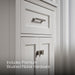 KOHLER K-29259-BD1 Charlemont 24" bathroom vanity cabinet with sink and quartz top, white - view 5