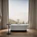 KOHLER K-29326-0B7 Volute 63" x 28-3/8" freestanding bath with base, white - view 5