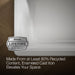 KOHLER K-29327-0 Volute 63" x 28-3/8" freestanding bath with shroud, white - view 3