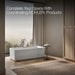 KOHLER K-29327-0 Volute 63" x 28-3/8" freestanding bath with shroud, white - view 4