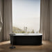 KOHLER K-29329-7 Volute 70-7/8" x 30-3/8" freestanding bath with shroud, white - view 5