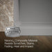 KOHLER K-29825 Cairn 34" undermount single-bowl farmhouse kitchen sink with faceted design, matte grey - view 3
