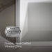 KOHLER K-2991-4 Tresham 21-3/4" rectangular drop-in bathroom sink, white - view 2
