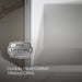 KOHLER K-2991-8 Tresham 21-3/4" rectangular drop-in bathroom sink, white - view 2