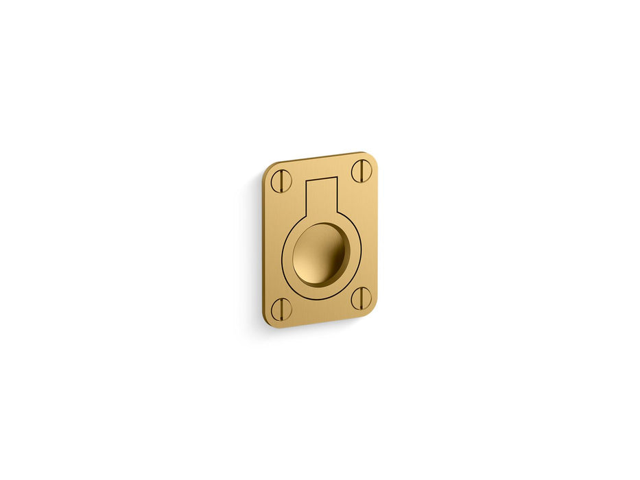KOHLER K-29980 Seagrove by Studio McGee Cabinet pull, vibrant brushed moderne brass